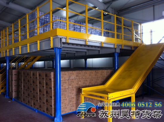 钢结构平台货架图纸